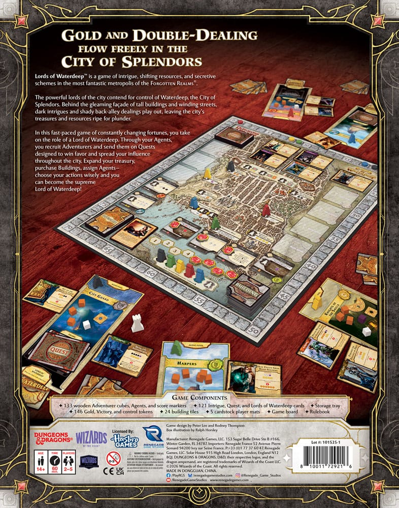 Dungeons & Dragons board game Lords of Waterdeep *English Version* [2]