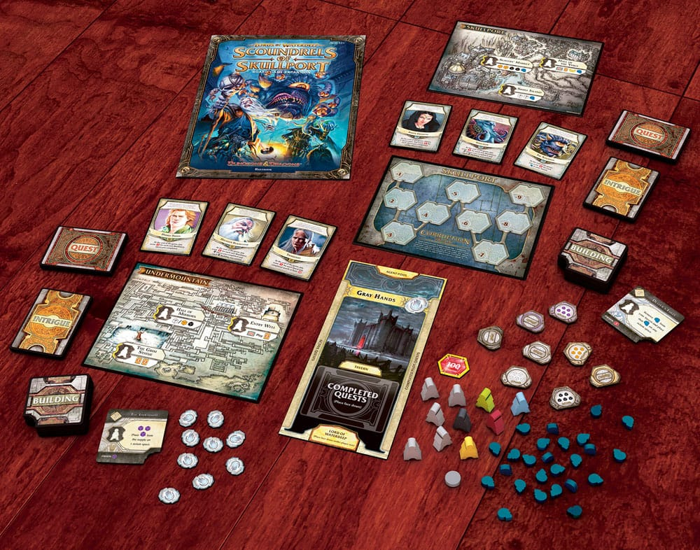 Dungeons & Dragons board game Lords of Waterdeep: Scoundrels of Skullport Expansion *English Version* [3]