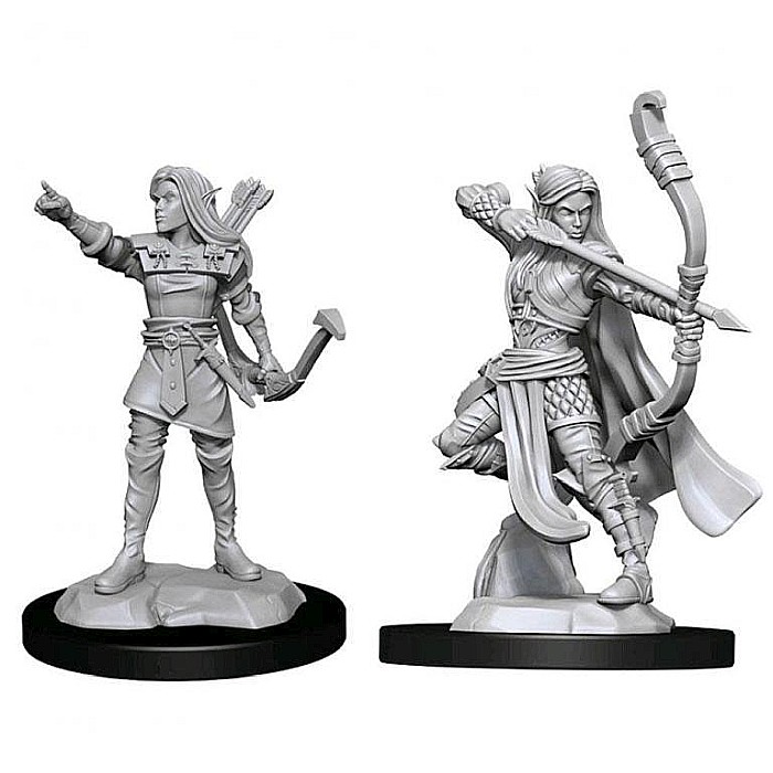 Dungeons & Dragons - D&D Nolzurs Marvelous Miniatures - Elf Ranger Female V2 [1]