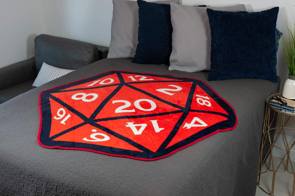 Dungeons & Dragons D20 Fleece Blanket [5]