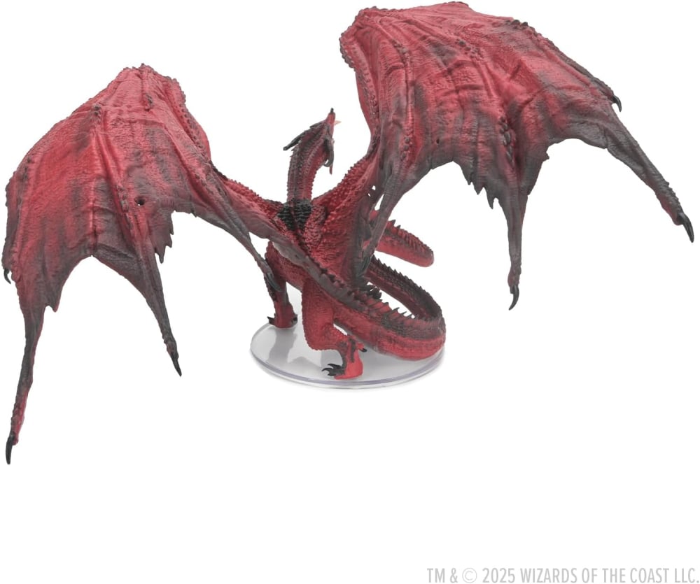Dungeons & Dragons Icons of the Realms – Adult Black Dragon Miniature [3]