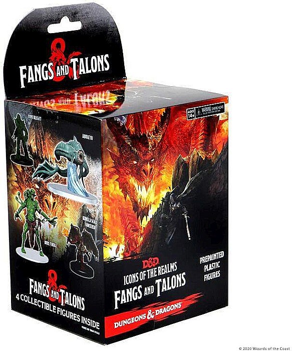 Dungeons & Dragons Icons of the Realms Miniatures: Fangs and Talons [1]