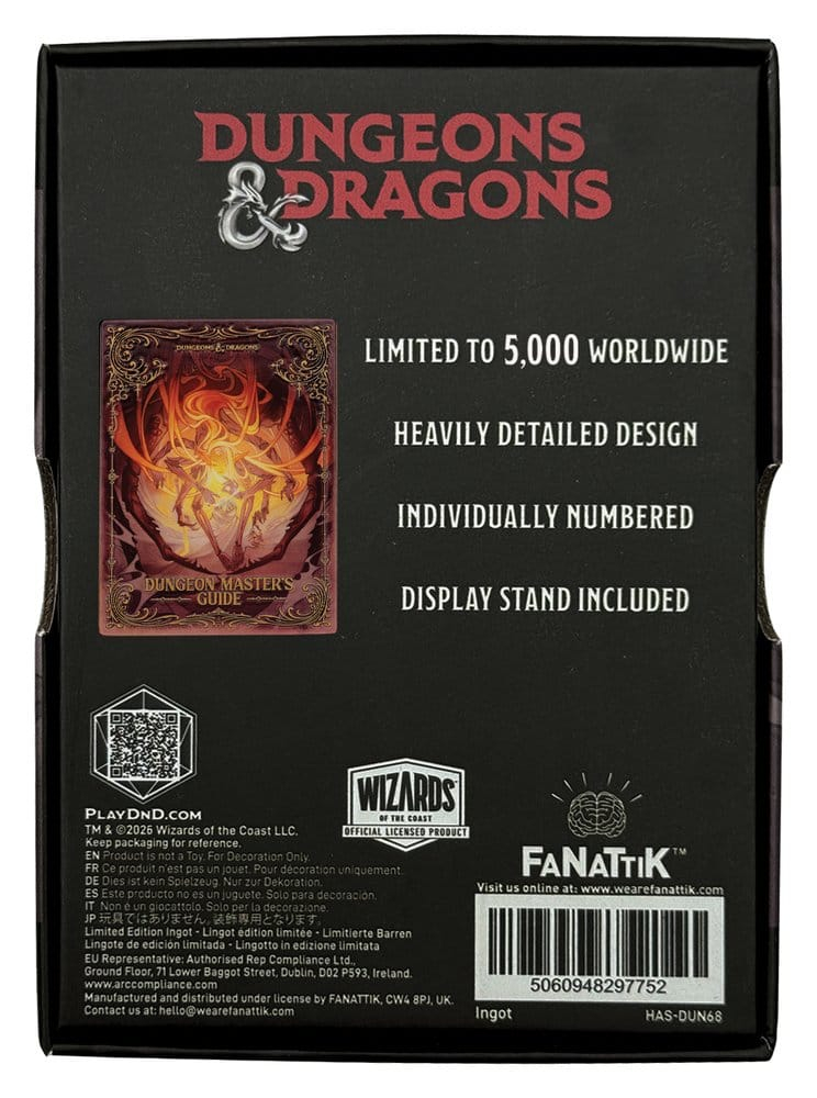 Dungeons & Dragons Ingot Dungeon Masters Guide Alternate Cover Limited Edition [3]