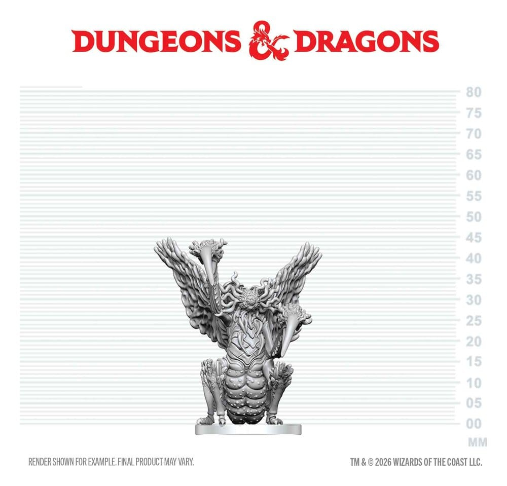 Dungeons & Dragons Nolzur's Marvelous Miniatures Unpainted Miniature Mi-Go 14 cm [2]