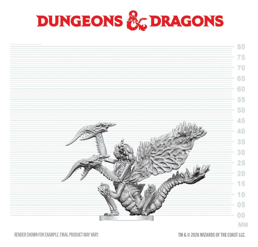 Dungeons & Dragons Nolzur's Marvelous Miniatures Unpainted Miniature Mi-Go 14 cm [4]