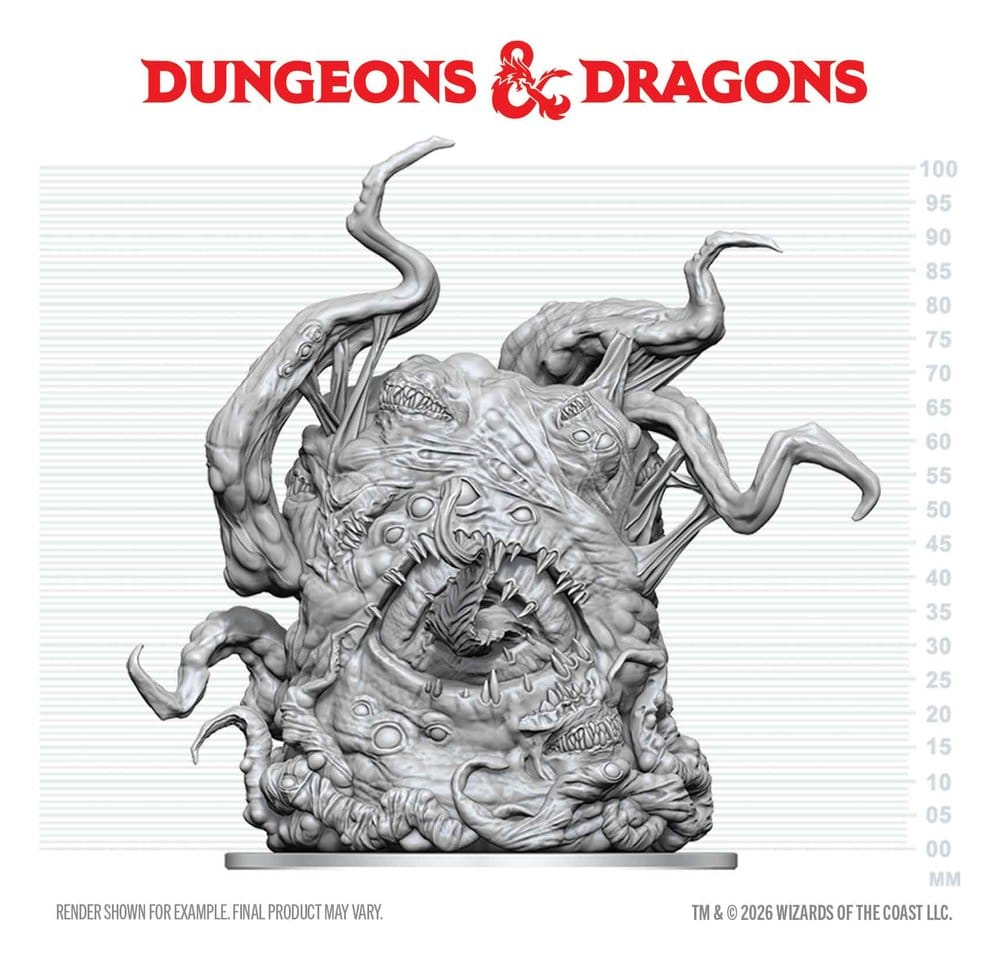Dungeons & Dragons Nolzur's Marvelous Miniatures Unpainted Miniature Shoggoth 20 cm [2]