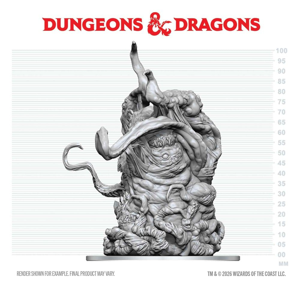 Dungeons & Dragons Nolzur's Marvelous Miniatures Unpainted Miniature Shoggoth 20 cm [4]