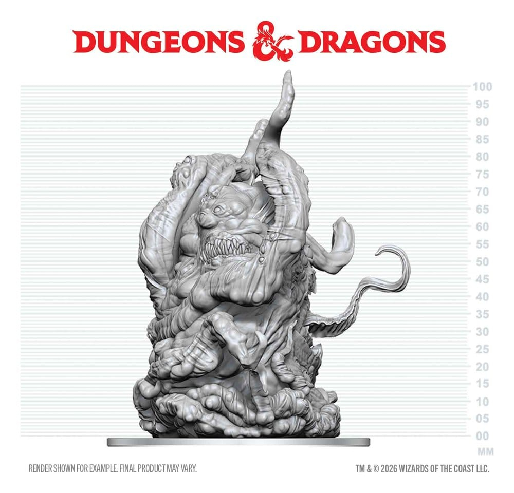Dungeons & Dragons Nolzur's Marvelous Miniatures Unpainted Miniature Shoggoth 20 cm [3]