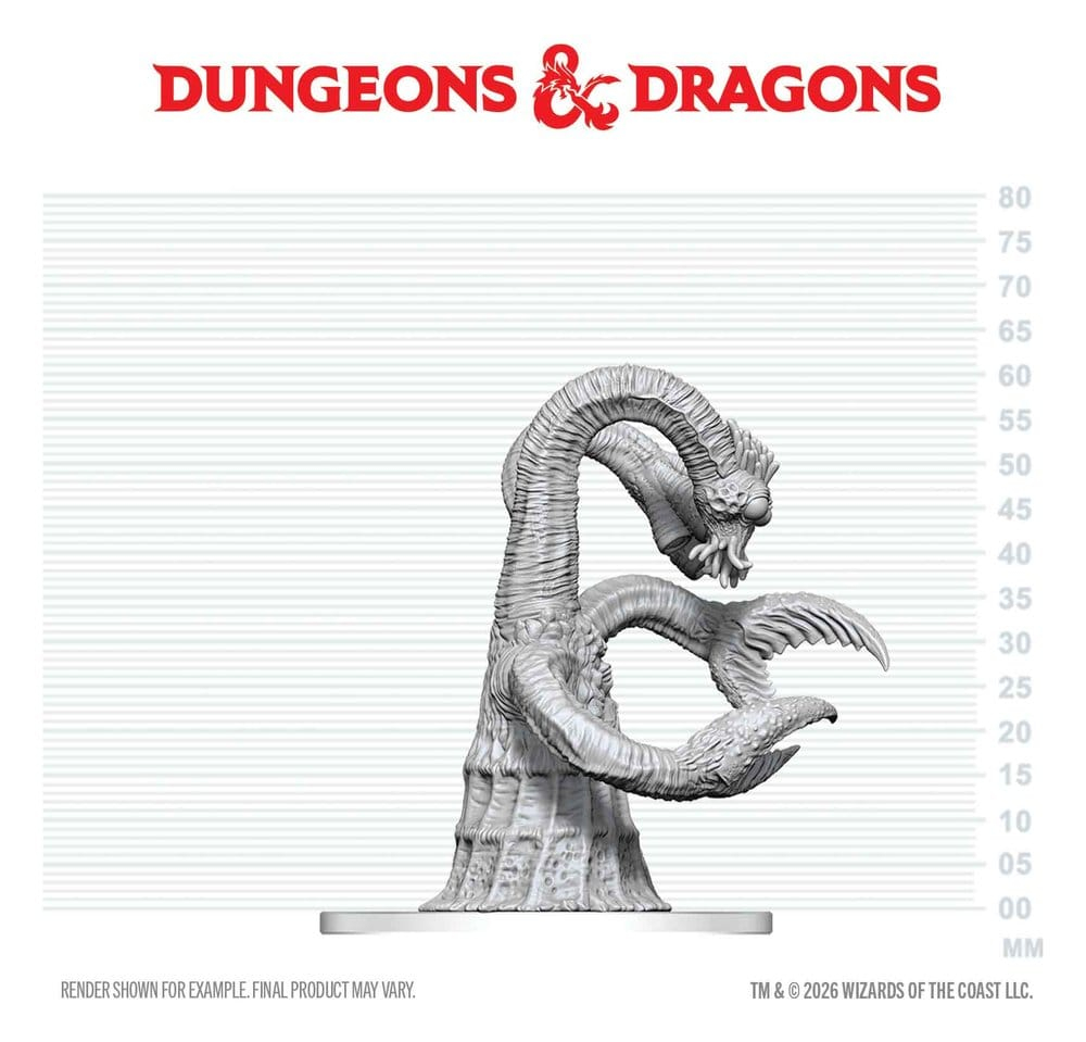 Dungeons & Dragons Nolzur's Marvelous Miniatures Unpainted Miniature Yithian 14 cm [3]