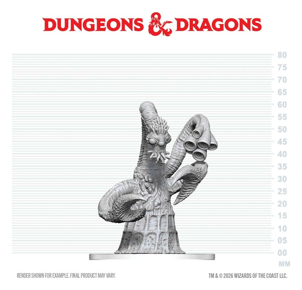 Dungeons & Dragons Nolzur's Marvelous Miniatures Unpainted Miniature Yithian 14 cm [2]