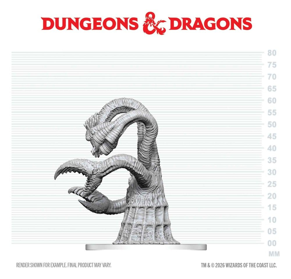 Dungeons & Dragons Nolzur's Marvelous Miniatures Unpainted Miniature Yithian 14 cm [4]