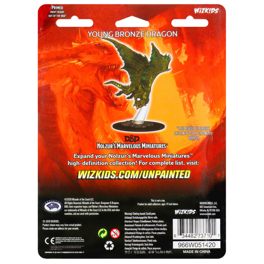 Dungeons & Dragons Nolzur's Marvelous Miniatures - Young Bronze Dragon [4]