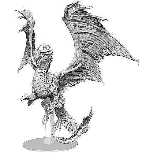 Dungeons & Dragons Nolzurs Marvelous Miniatures: Adult Bronze Dragon [1]