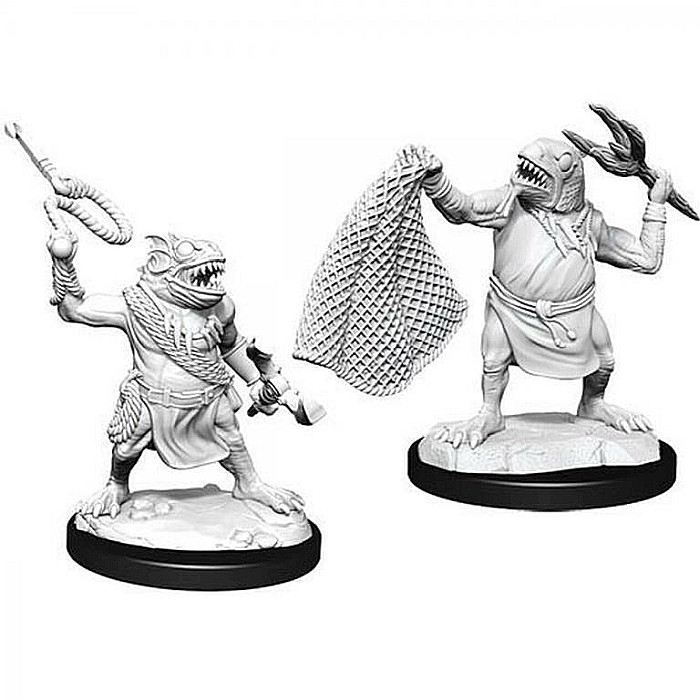 Dungeons & Dragons - Nolzurs Marvelous Miniatures - Kuo-Toa & Kuo-Toa Whip [1]