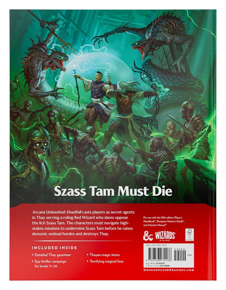 Dungeons & Dragons RPG Arcana Unleashed: Deadfall Book *English Version* [2]