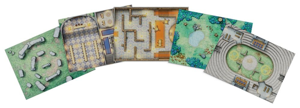 Dungeons & Dragons RPG Arcana Unleashed: Map Pack *English Version* [2]