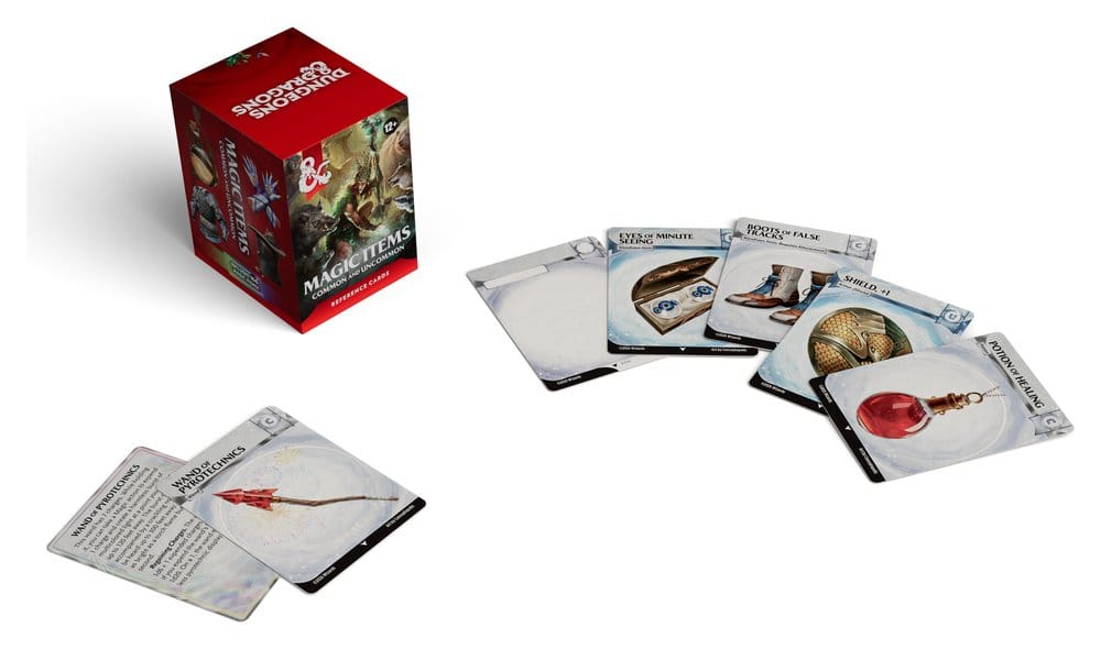 Dungeons & Dragons RPG Reference Cards - Magic Items (Common and Uncommon) *English Version* [2]