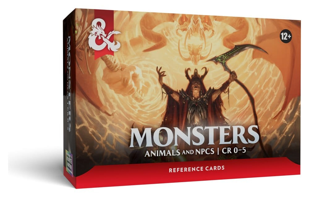 Dungeons & Dragons RPG Reference Cards: Monsters (Animals and NPCs) *English Version* [5]