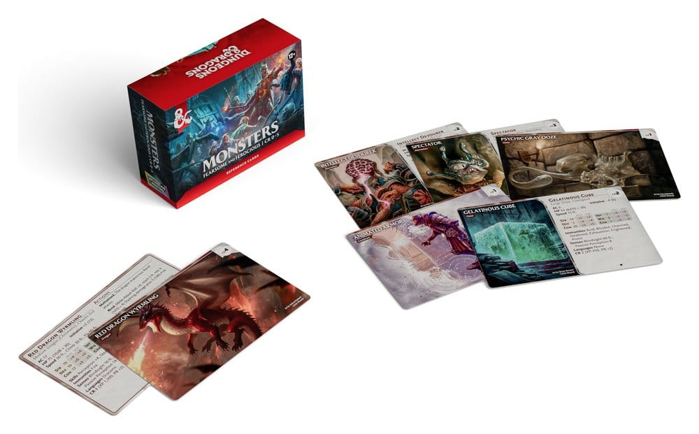 Dungeons & Dragons RPG Reference Cards: Monsters (Fearsome and Ferocious) *English Version* [2]