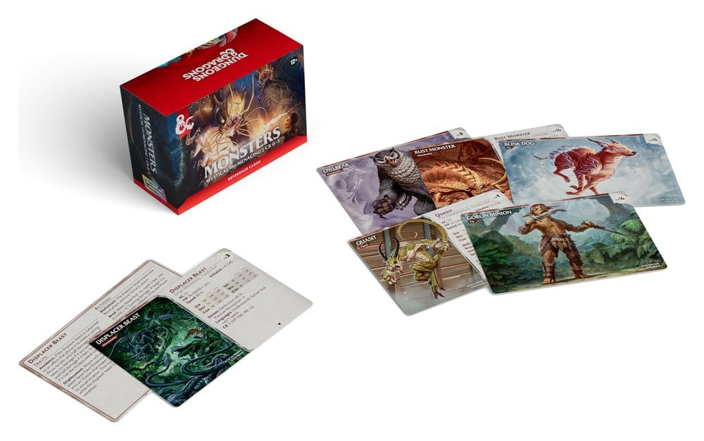 Dungeons & Dragons RPG Reference Cards: Monsters (Mystical and Menacing) *English Version* [2]