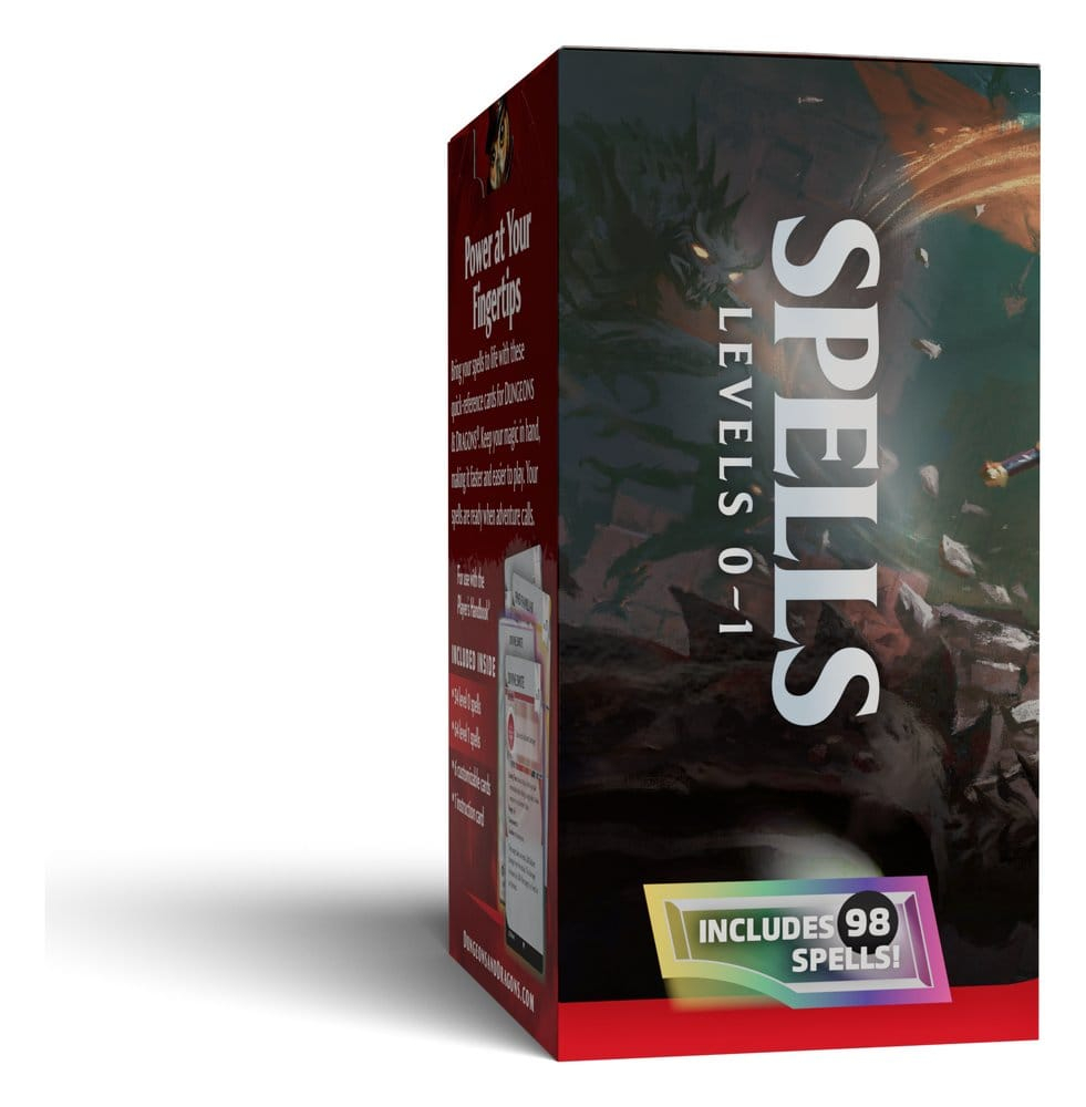 Dungeons & Dragons RPG Reference Cards: Spells (Levels 0-1) *English Version* [3]