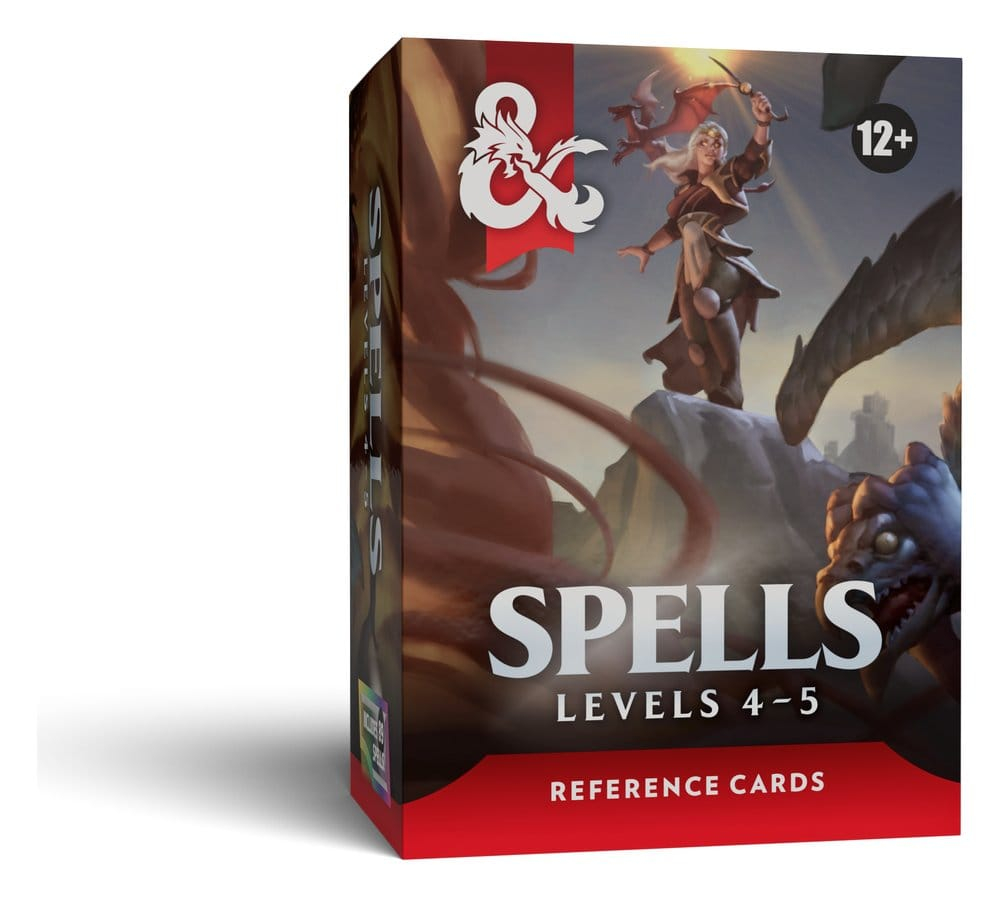 Dungeons & Dragons RPG Reference Cards: Spells (Levels 4-5) *English Version* [5]