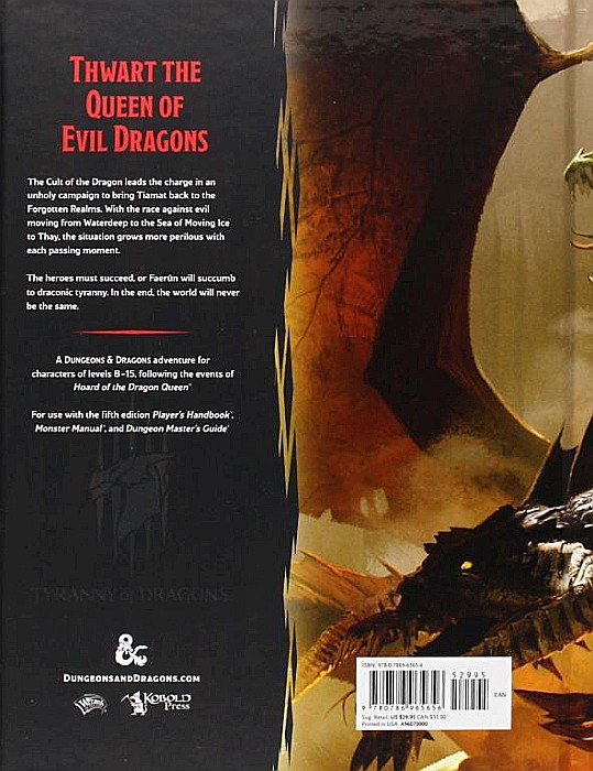 Dungeons & Dragons RPG - Tyranny of Dragons: The Rise of Tiamat [2]