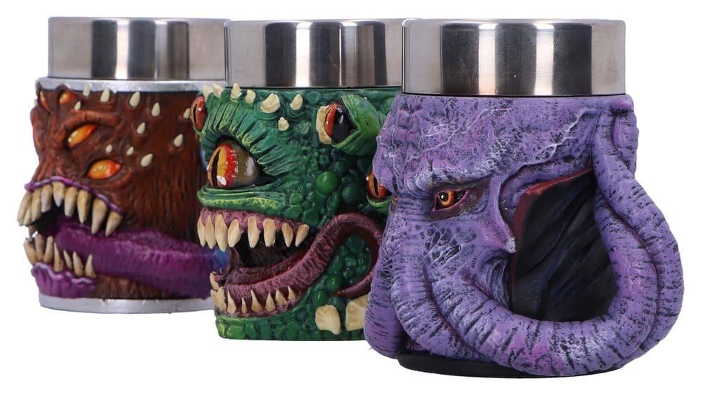 Dungeons & Dragons Set of 3 Mini Tankards Mini Monster 9 cm [2]