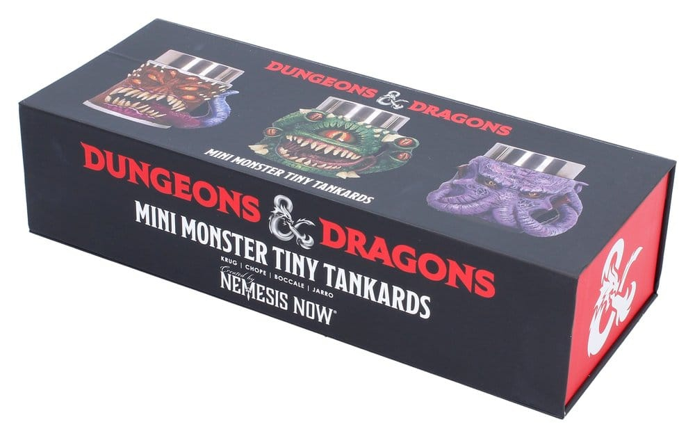 Dungeons & Dragons Set of 3 Mini Tankards Mini Monster 9 cm [7]