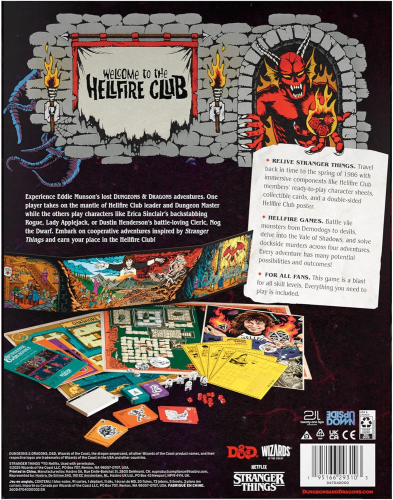 Dungeons & Dragons: Stranger Things – The Hellfire Club Adventure Set [7]