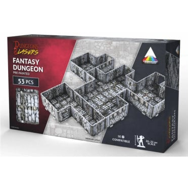 Dungeons & Lasers PrismaCast - Fantasy Dungeon: Pre-Painted [1]