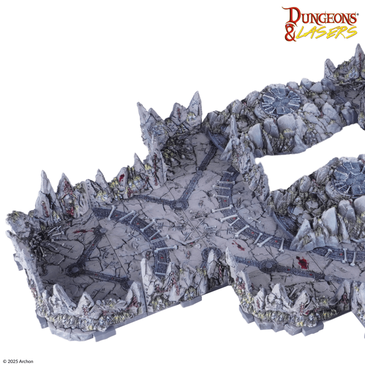 Dungeons & Lasers: Ritual Site Pre-Painted Terrain Set [4]