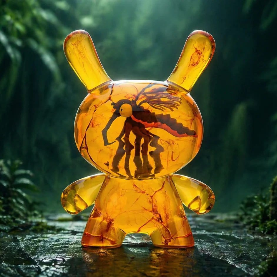Dunny Art Toy Resin Figure Amber 20 cm [2]