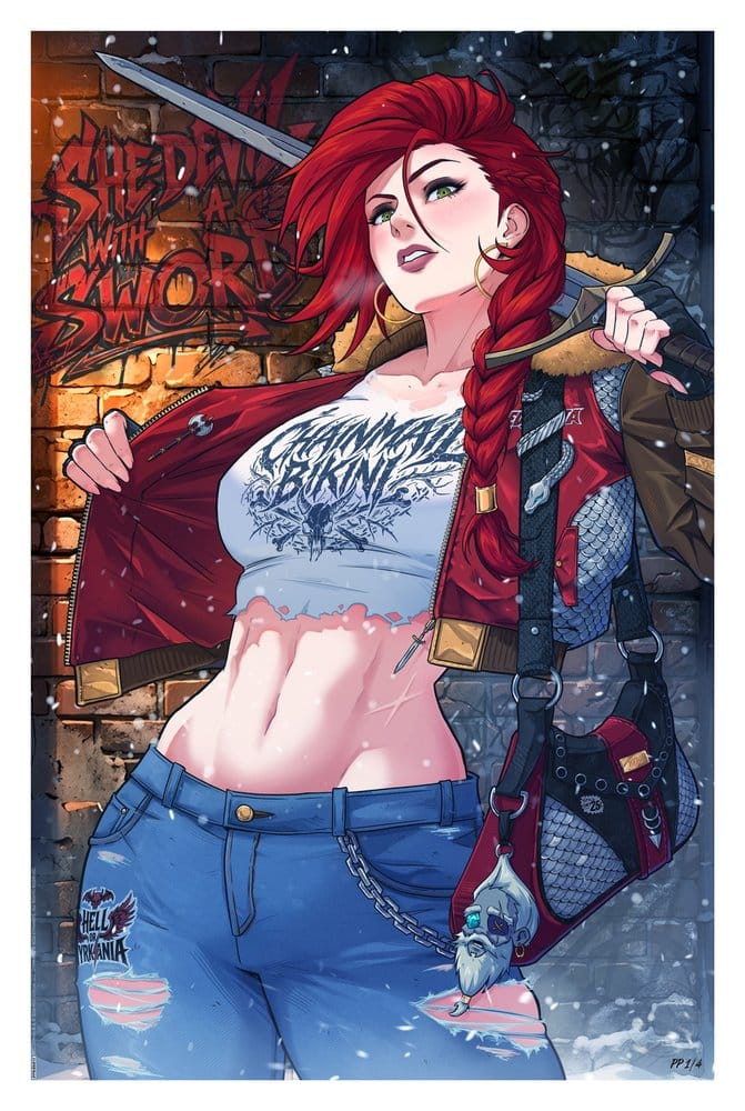 Dynamite Entertainment Fine Art Print Red Sonja 61 x 41 cm - unframed [6]