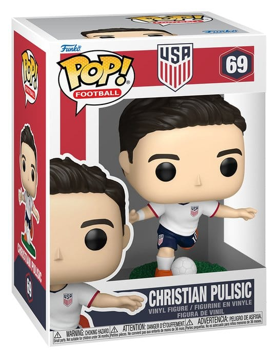 EFL POP! Football Vinyl Figure USA- Christian Pulisic 9 cm [2]