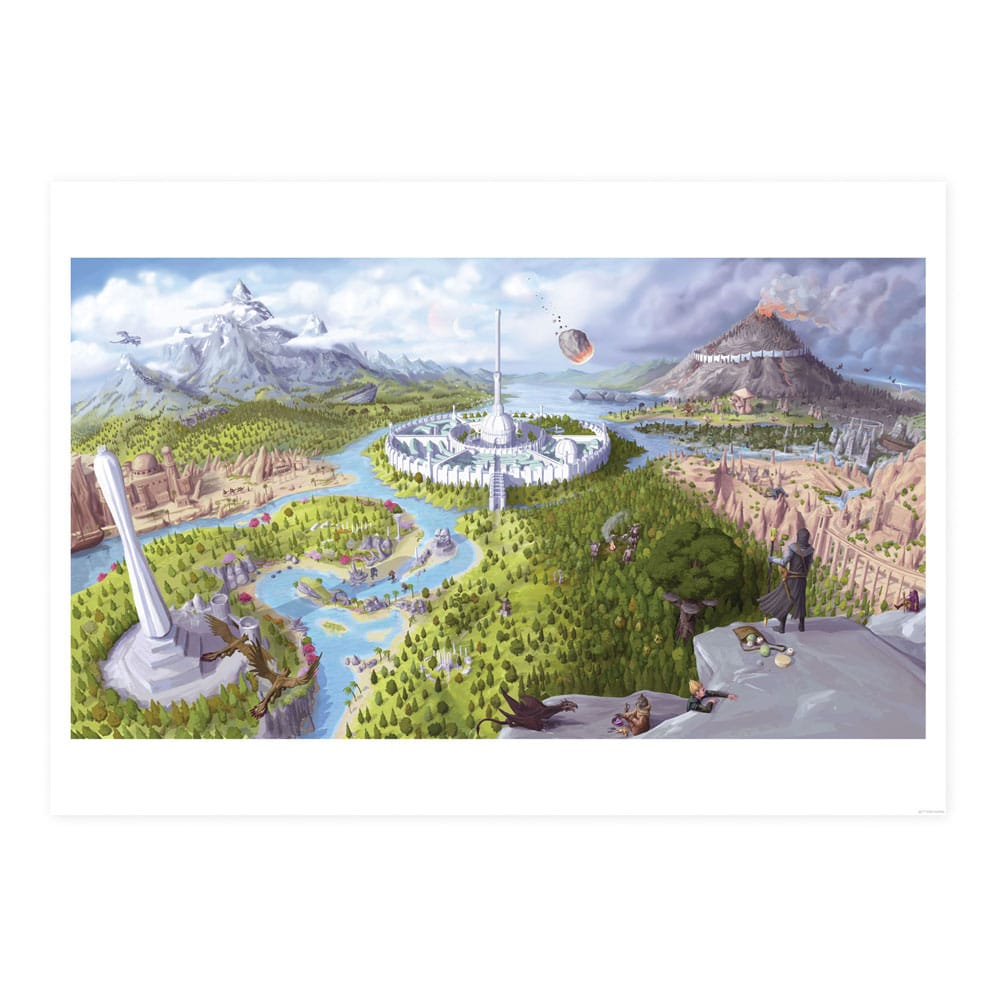 Elder Scrolls IV Oblivion Art Print – Imperial City Limited A3 [1]