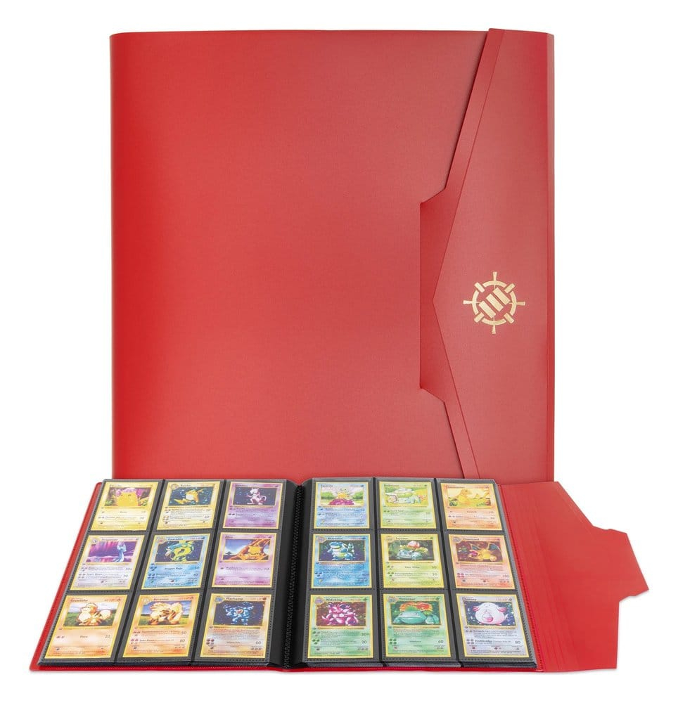 Enhance Binder 9 Pocket Card Binder Red 30 x 25 x 3 cm [4]
