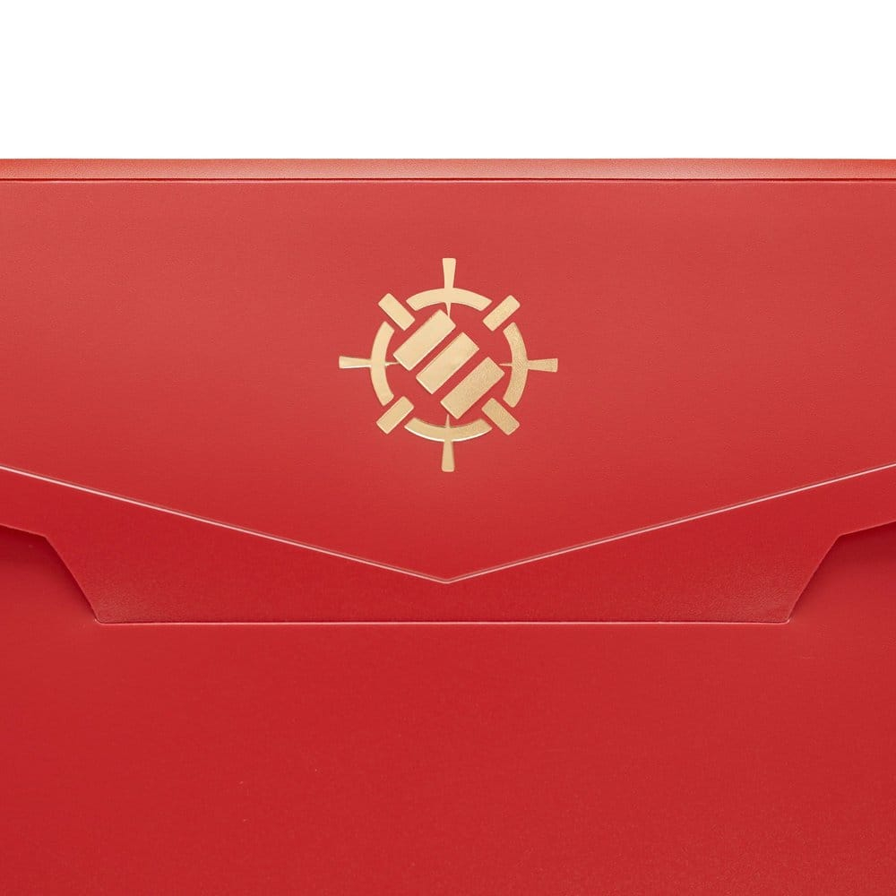 Enhance Binder 9 Pocket Card Binder Red 30 x 25 x 3 cm [3]