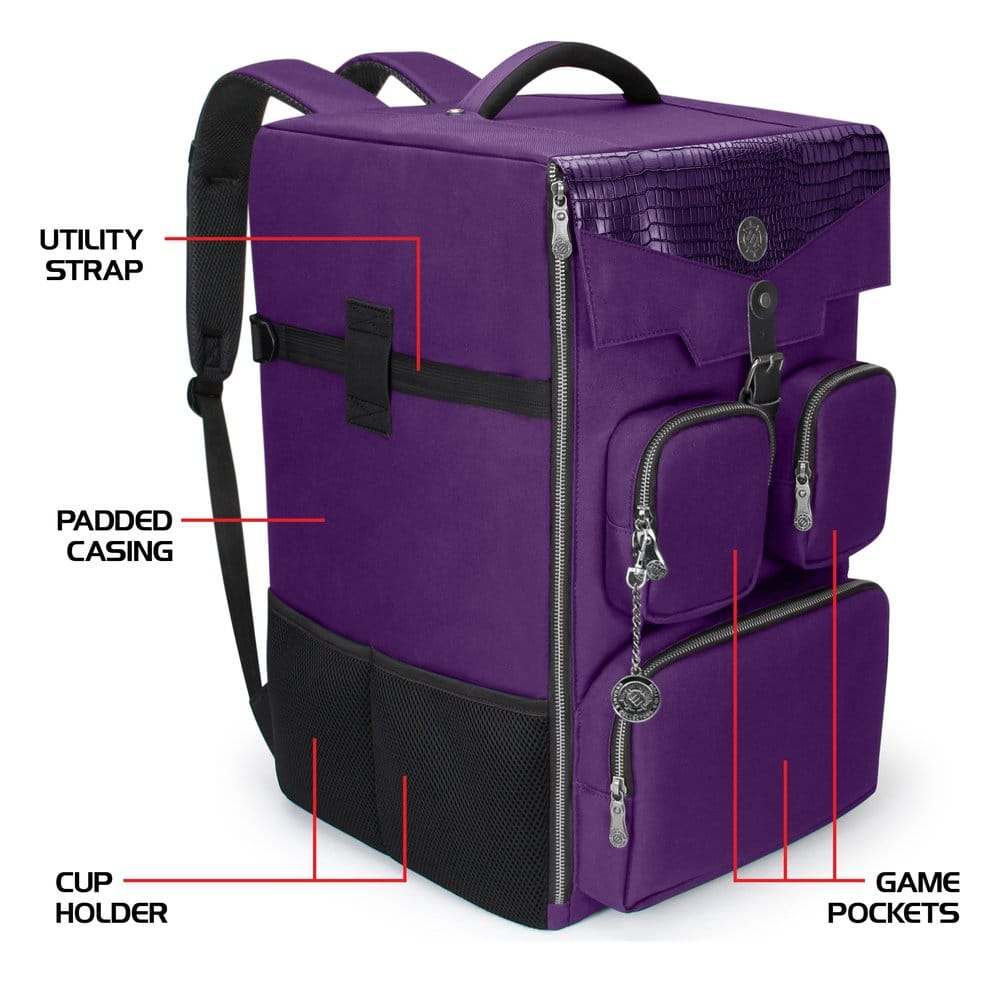 Enhance Board Game Backpack Collector's Edition Purple [4]