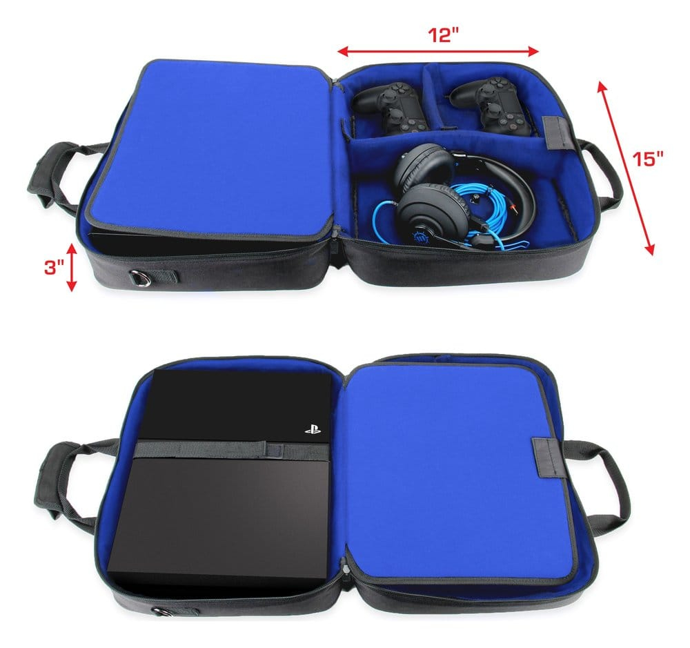 Enhance USA Gear S13 Console Gaming PlayStation Case Blue [3]