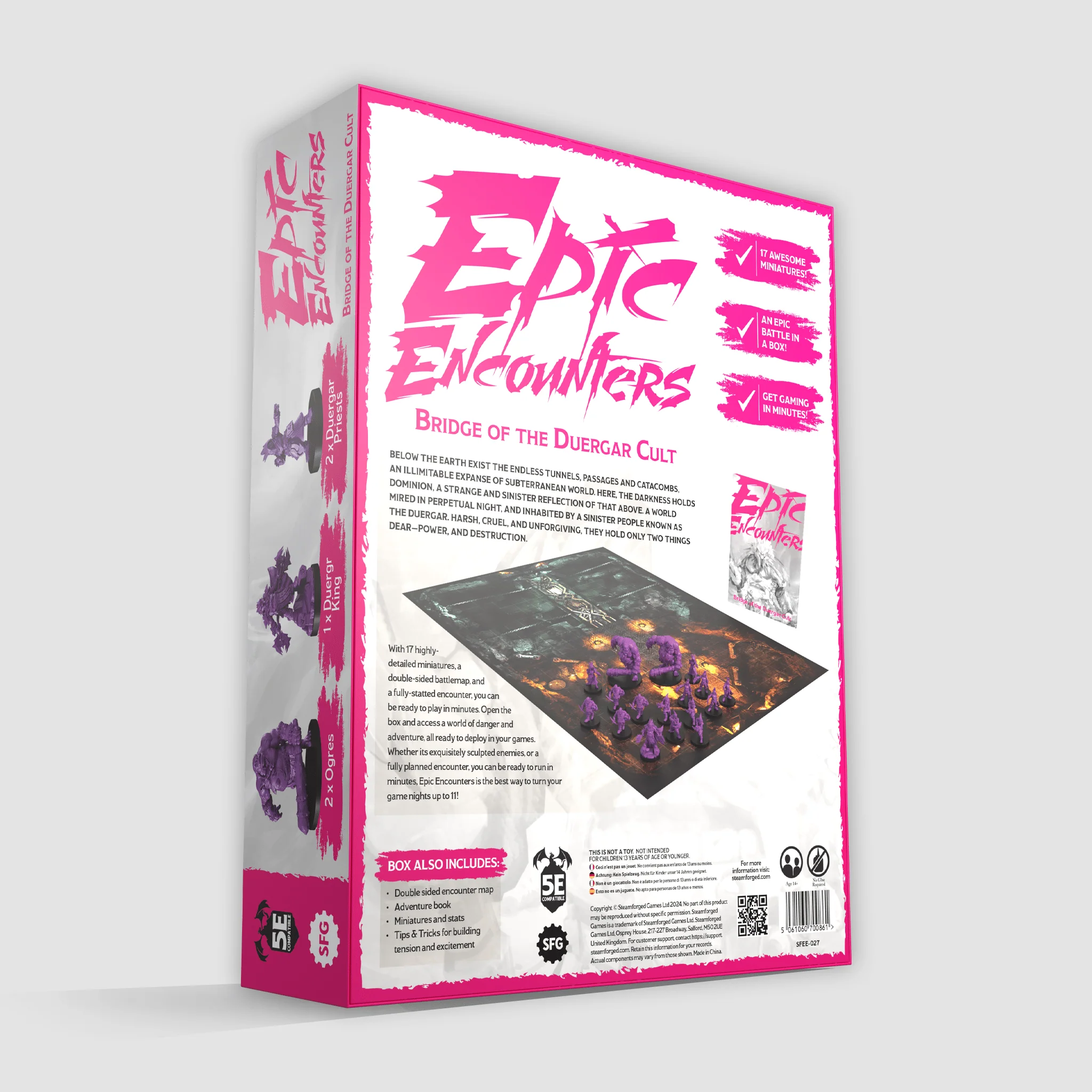 Epic Encounters – Bridge of the Duergar Cult (Aventura 5E + 17 Miniaturi) [2]