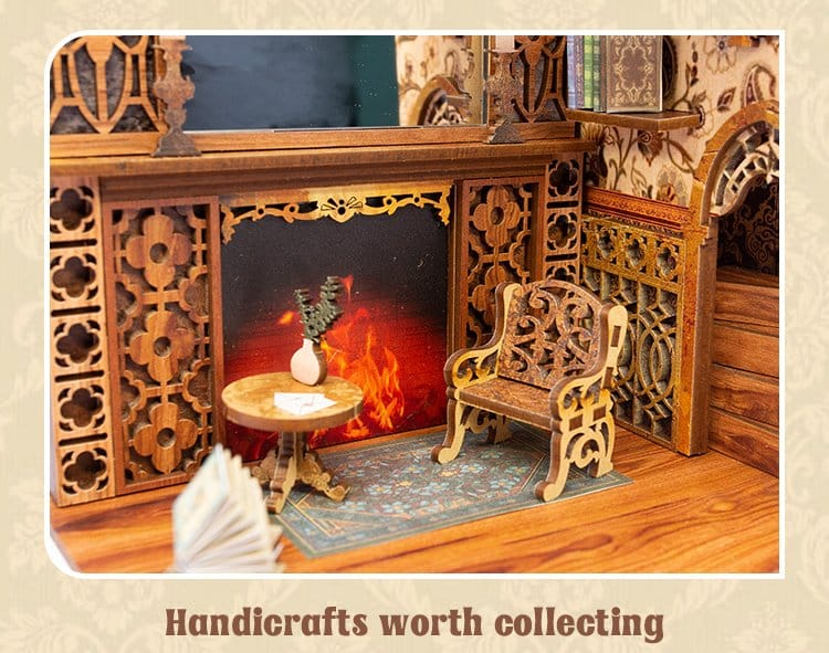 Eternal Bookstore - DIY Book Nook Kit cu LED [8]