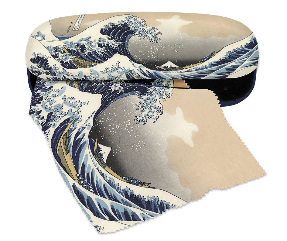 Etui cu textil si protectie ochelari Hokusai - Marele val, Fridolin [1]