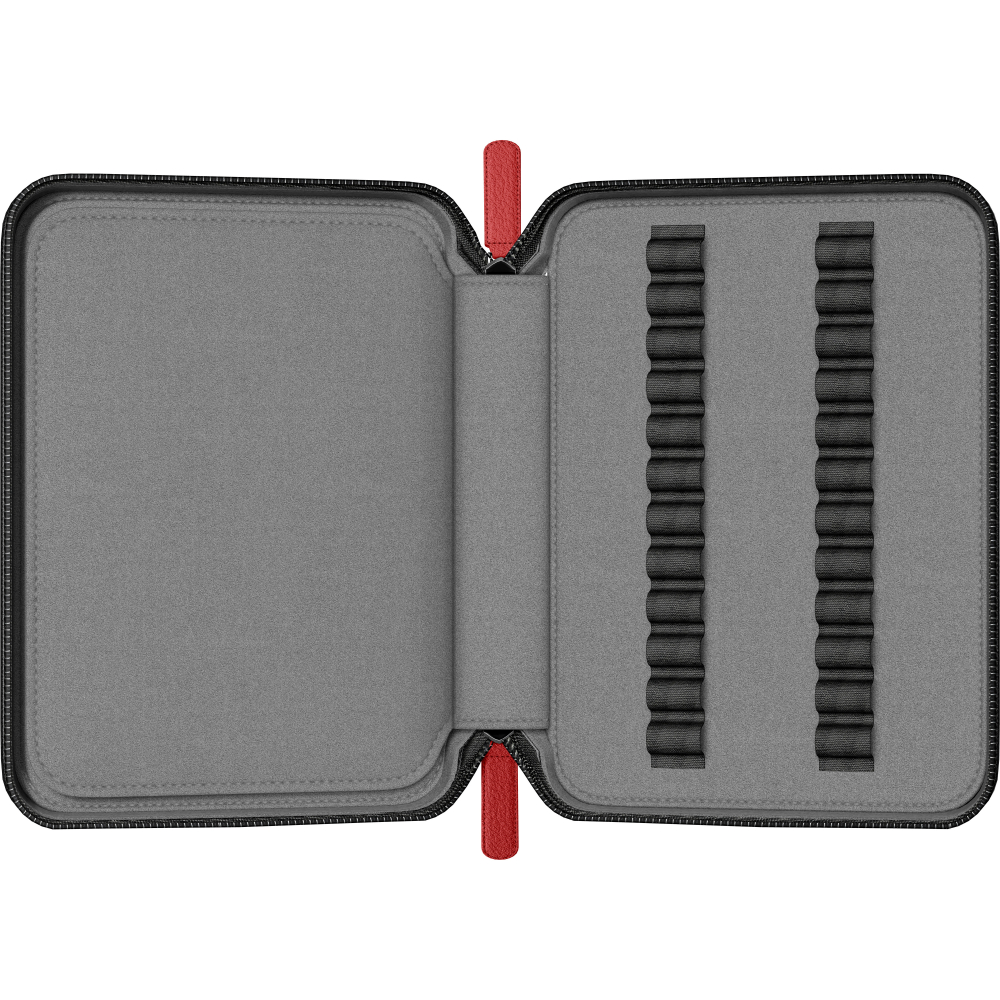 Etui Mapa Piele Zip Case Pen Black - 24 piese [4]
