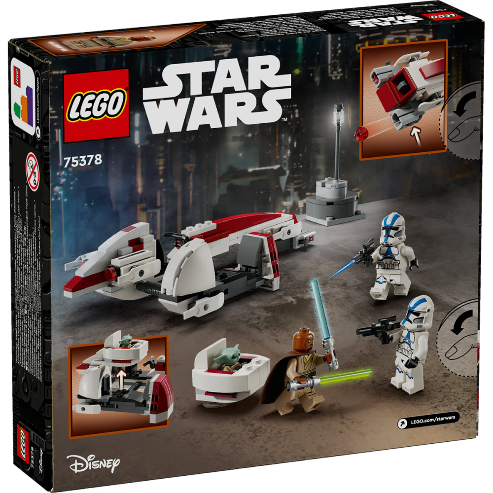 LEGO Star Wars – Evadarea pe motocicleta de viteza BARC 75378 [3]