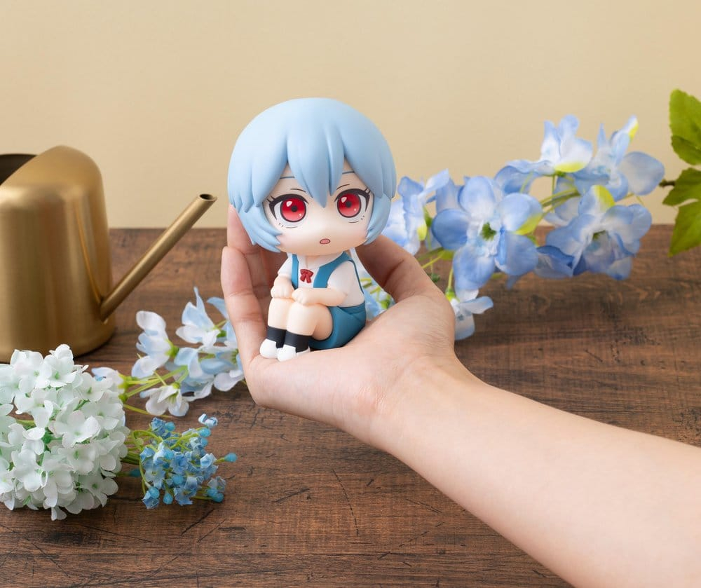 Evangelion: 3.0+1.0 Thrice Upon a Time Look Up PVC Figure Rei Ayanami 11 cm (Repeat) [6]