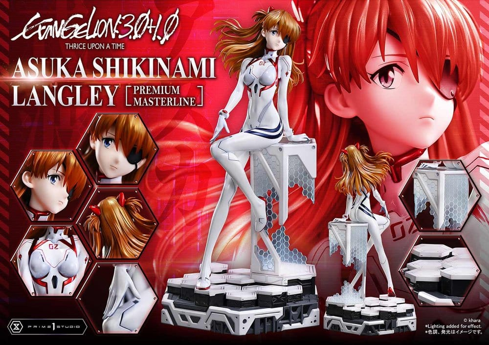 Evangelion: 3.0 + 1.0 Thrice Upon A Time Premium Masterline Series Statue 1/4 Asuka Shikinami Langley 46 cm [6]