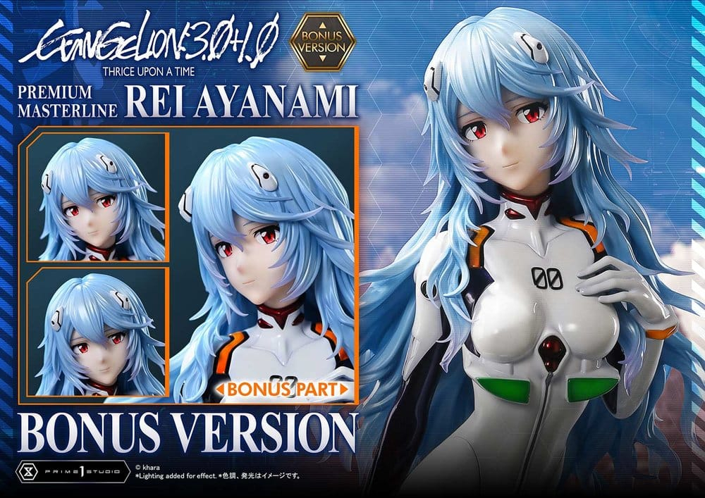 Evangelion: 3.0 + 1.0 Thrice Upon A Time Premium Masterline Series Statue 1/4 Rei Ayanami Bonus Ver. 46 cm [3]