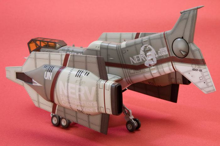 Evangelion: 3.0 Plastic Model Kit 1/100 Vertical Take-Off & Landing Aircraft YAGR-N101 (Reproduction) 19 cm [7]