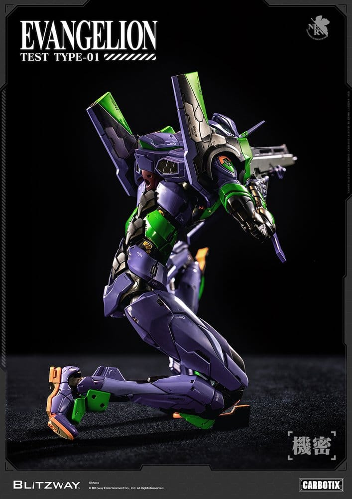 Evangelion Carbotix Action Figure Evangelion Unit-01 Test Type (DX Ver.) 33 cm [21]